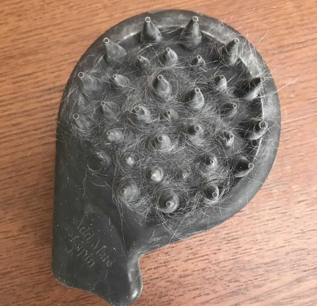 メインで使っているラバーブラシ